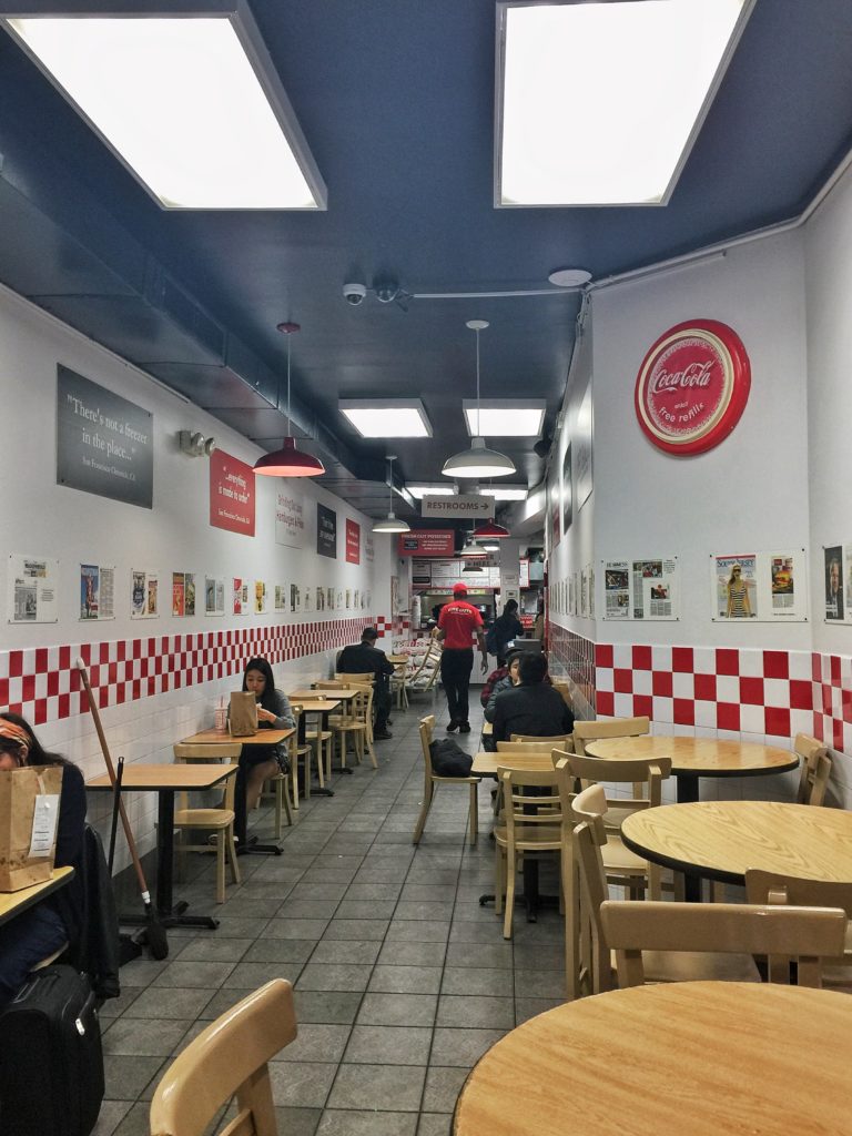 Five Guys places to eat in New York 
