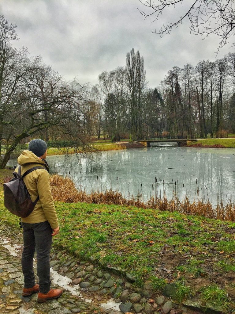 park lazienki warsaw poland